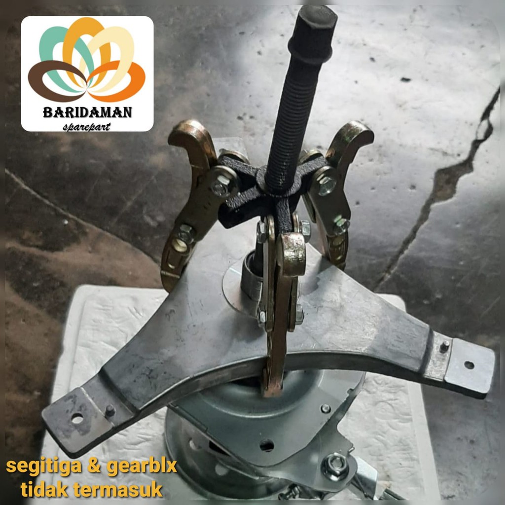 Treker 3 Kaki Jaw Gear Puller Mesin cuci tabung spider