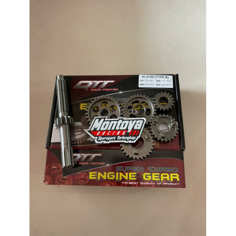 Gear Ratio QTT KLX type B
