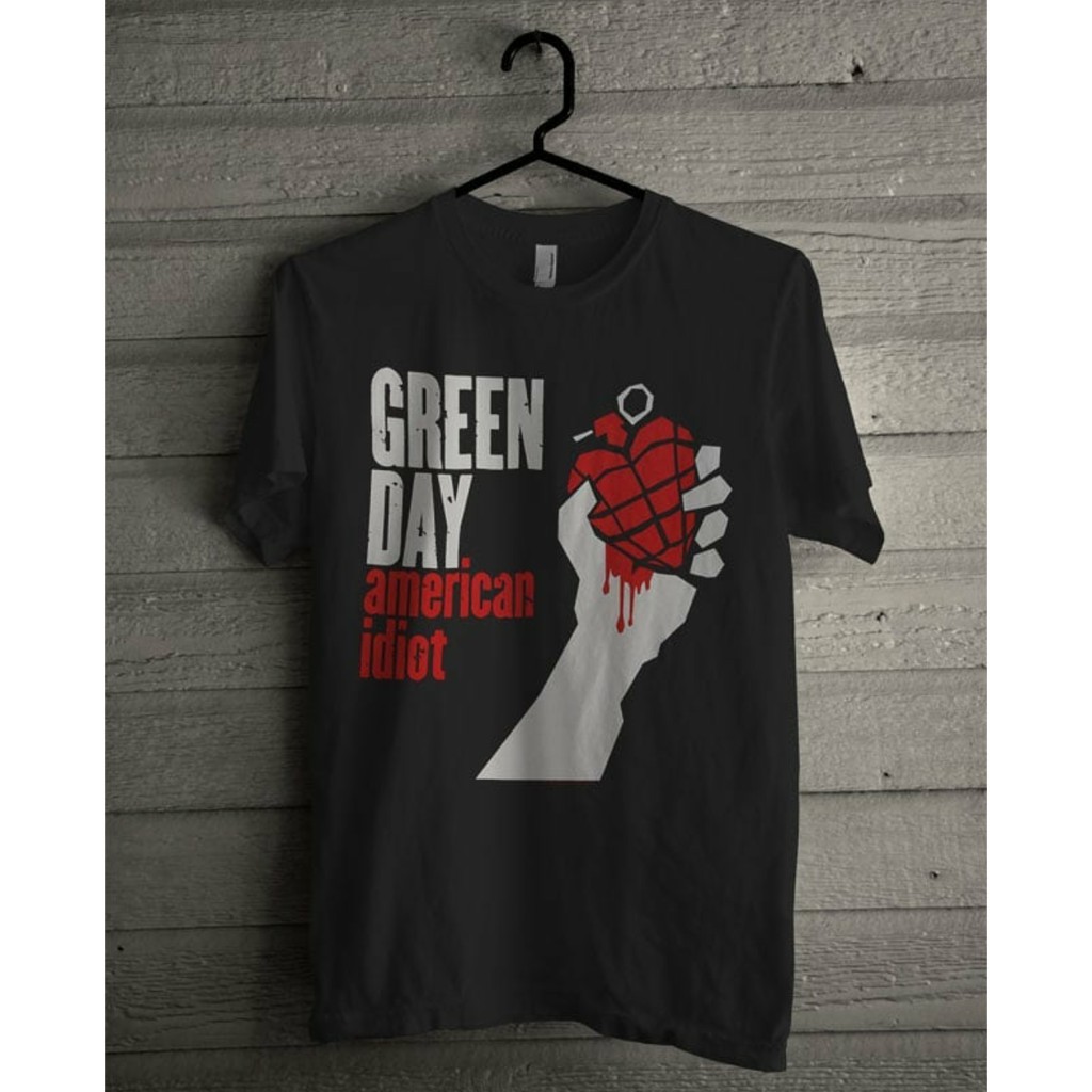 GREEN DAY Band T-Shirt - Kaos Band Music Original