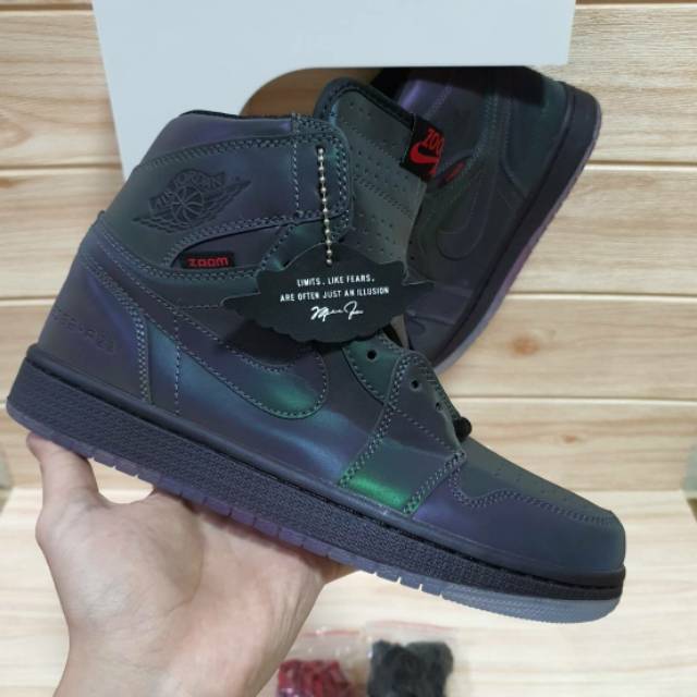 jordan 1 fearless reflective