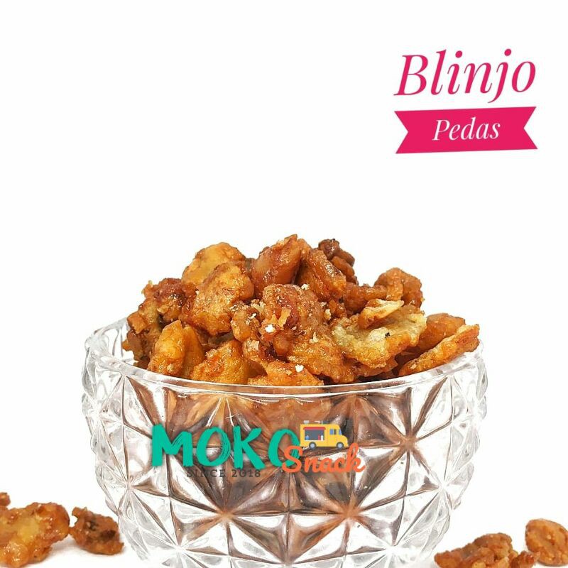 

Snack cemilan kiloan Blinjo | Blinjo Pedas 250gr