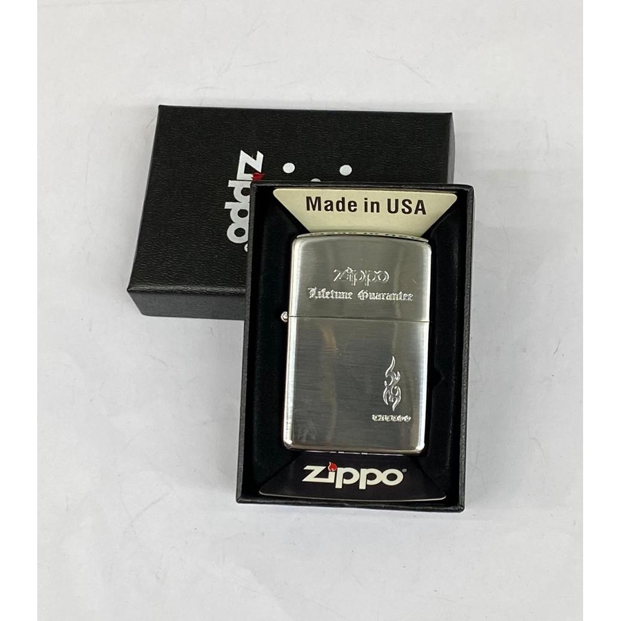 Korek Api Zippo Mancis Super Grade A Super Grade Premium Gold Silver Motif Karakter