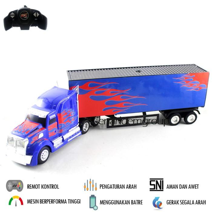 Mobil Remot Mainan Mobil Remot Kontrol Rc Truk Kontainer Mega Lite (Ukuran Besar)