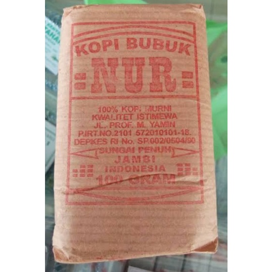 

kopi nur asli kerinci