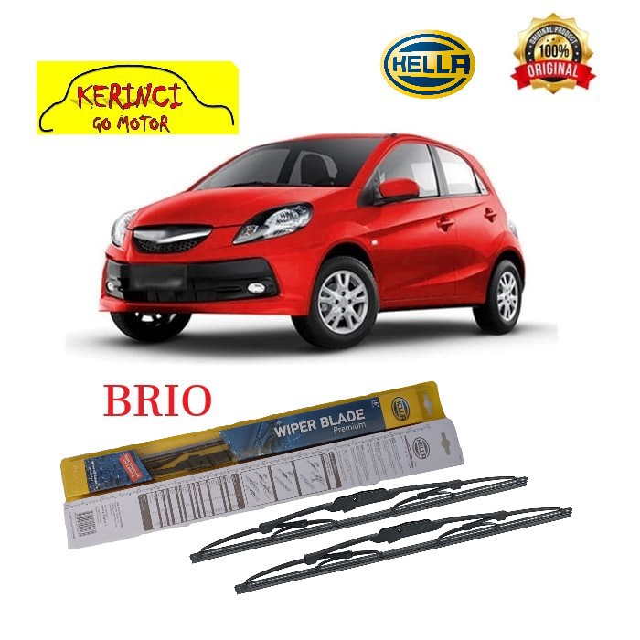 WIPER HONDA BRIO HELLA PREMIUM 22&quot; &amp; 14&quot; - WIPER HELLA HONDA SET