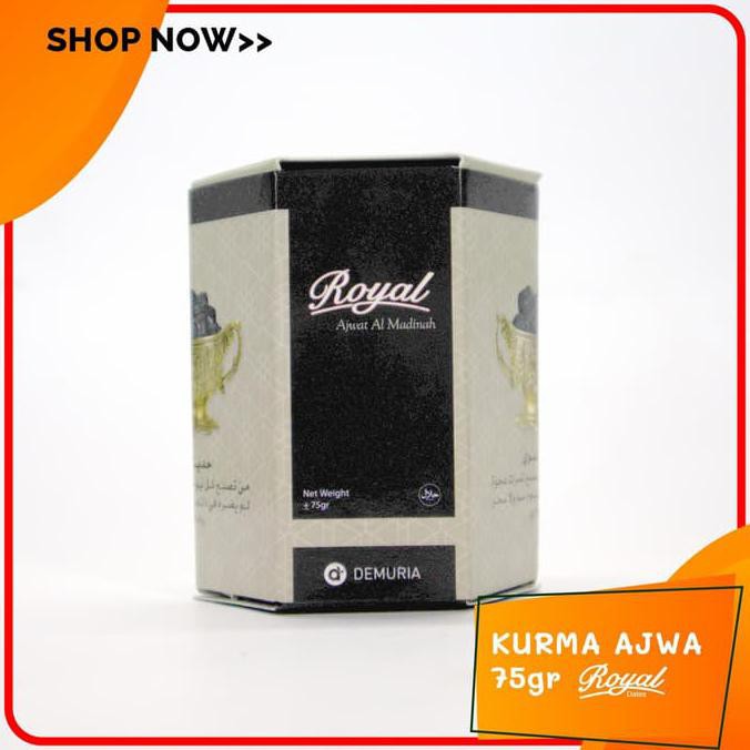 

Buruan Beli Kurma Royal Ajwa Al-Madinah 75 Gram