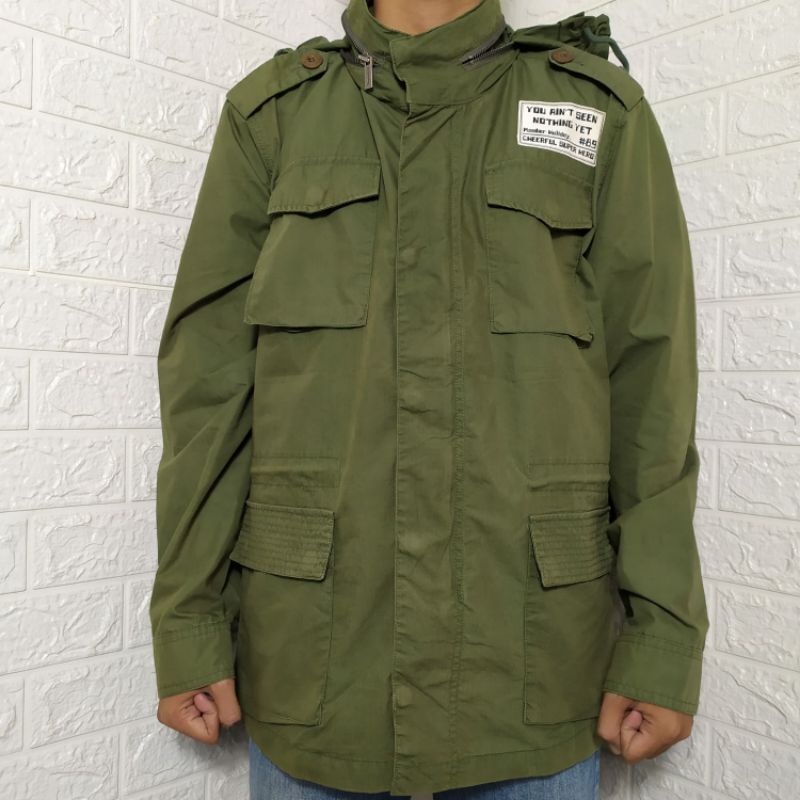 MEMBER HOLIDAY M65 FIELD JACKET ARMY FASHION SIZE L
