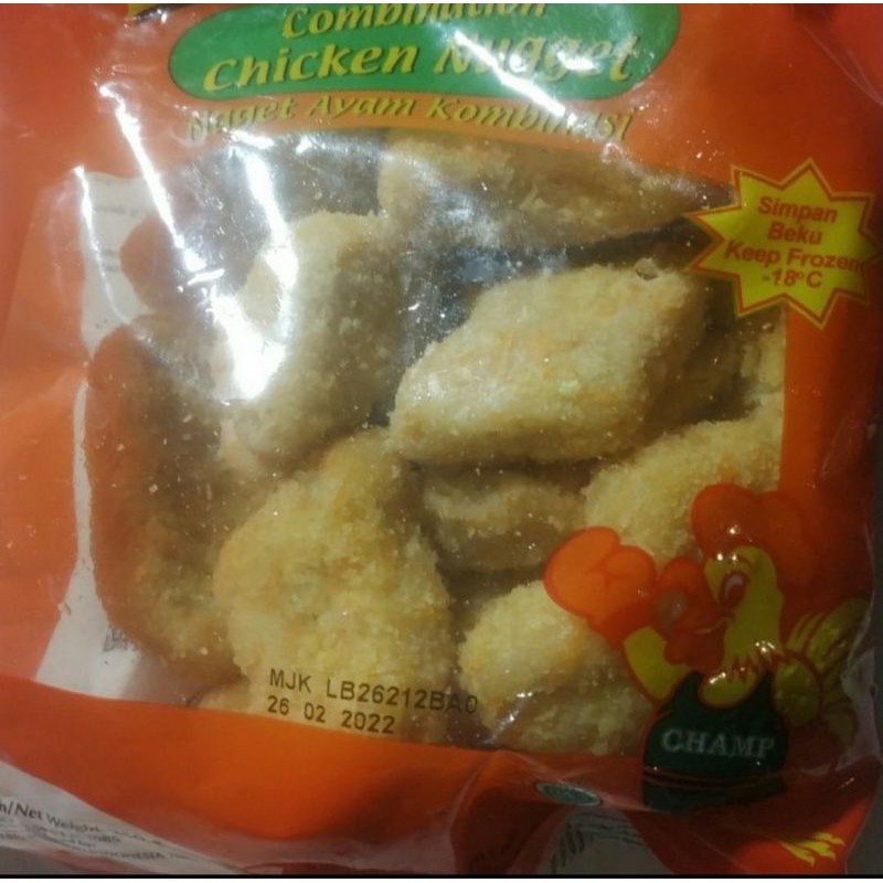 

Nugget ayam champ 250 gram