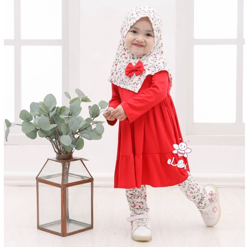 Nayla Set Kids Setelan Baju Muslim Anak Fashion Terlaris / Setelan Baju Muslim Anak