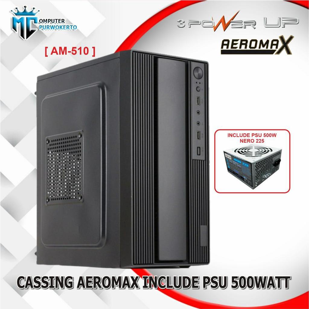 Casing PC 3Power Up AEROMAX AM-10 / AM-511 Include PSU 500W