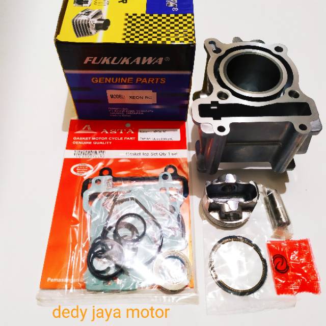 Blok seher komplit + paking top set XEON RC original fukukawa genuine parts berkualitas terjamin