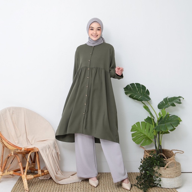 (DBY) TUNIK ATASAN KHADZA DAILY OVERSIZE JUMBO