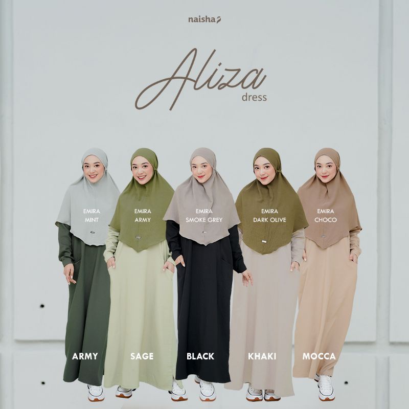 Aliza dress naisha | dress premium | dress basic | dress terbaru | dress murah | dress terlaris dress wanita dress hitam / naisha official / gamis hitam dress tali gamis tali gamis busui gamis lebaran | baju lebaran | gamis idul fitri | gamis katun