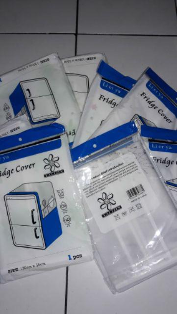 Taplak Kulkas Waterproof Refrigerator Cover Penutup Lemari Es Anti Air