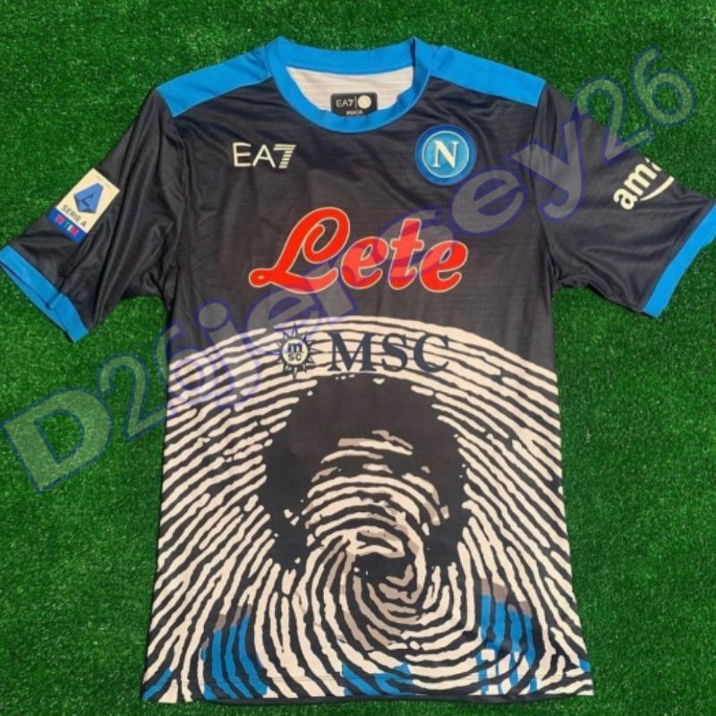 Jersey Napoli Maradona Special Edition NAVY 2021 / 2022 OFFICIAL + Patch