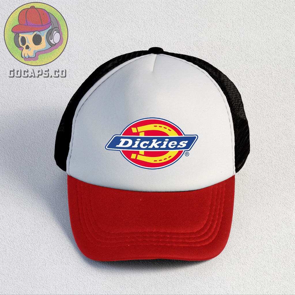 Dickies | Trucker Hat | Topi Pria | Trucker | Baseball | Brand | Topi Jaring | Gocaps