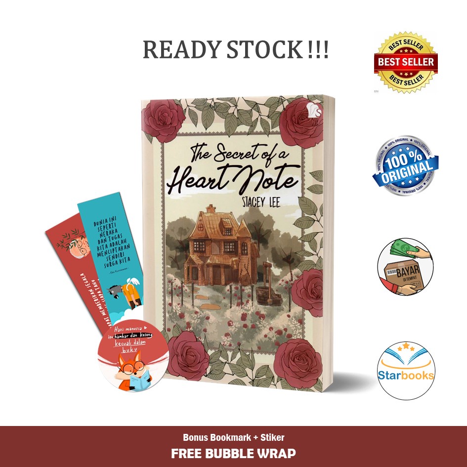 Buku The Secret of a Heart Note - Spring