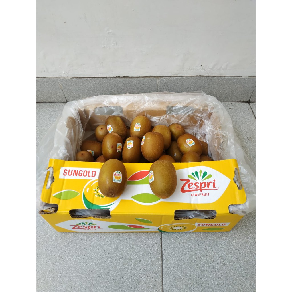 

Kiwi Gold Zespri New Zealand Size 27 1Dus (5.6KG) Fresh Import