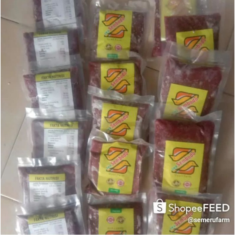 DAGING PUYUH GILING UNTUK KUCING DAN ANJING khusus wilayah jawa timur