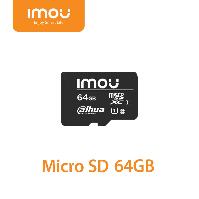 IMOU Micro SD Card 64GB Memory card Class 10 Transfer Up to 95Mb/s HP Kartu Memori SD Memori Card