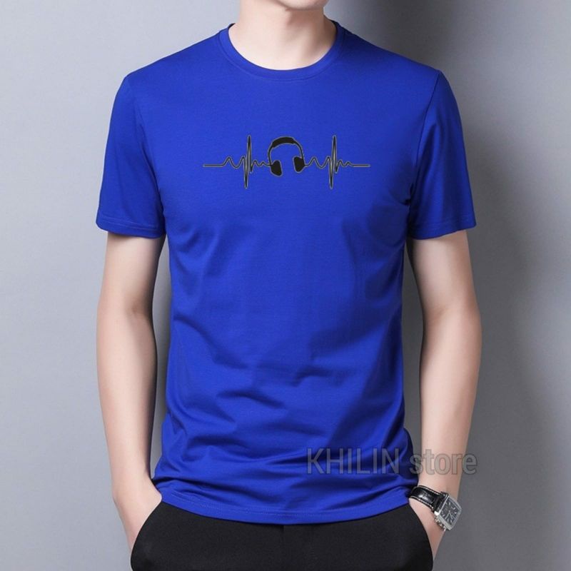 Kaos Headset Pria Cotton Baju Kaos Pria Distro Tshirt Atasan lelaki Baju Cowok Dewasa Fashion Pria Dewasa