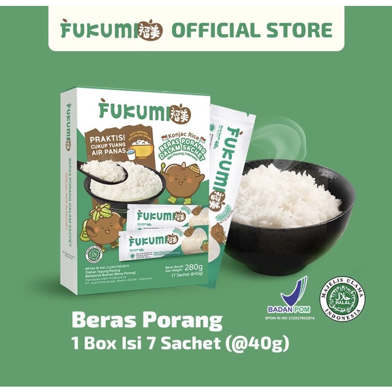 

Beras Porang Fukumi (exp sep 2023)