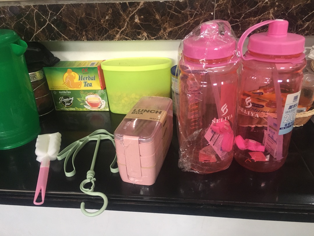 Freemir Lunch Box 900 Ml Jerami Gandum Kotak Bekal Makan 3 Layer Susun Free Sendok Garpu Murah Medan