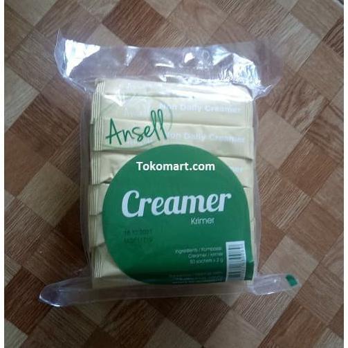 

[[BISA COD]] Creamer / Krimer Stick Stik Ansell - 50 Sachet - u Campuran Kopi dll TERJAMIN Kode 1145