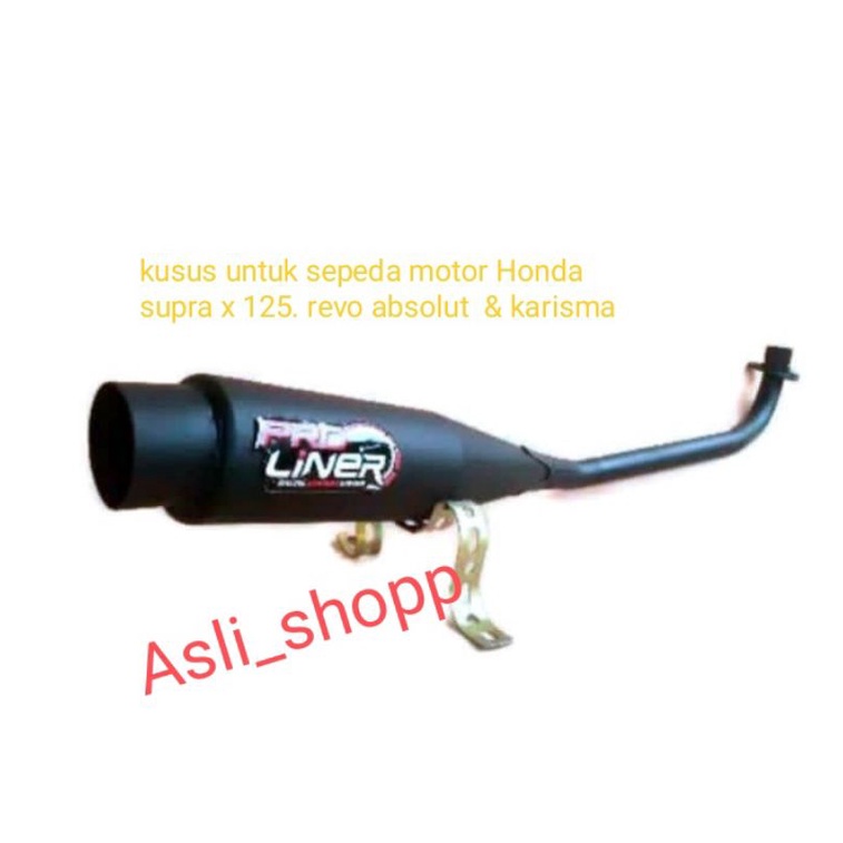 knalpot proliner supra x 125 karisma revo abs  Blade