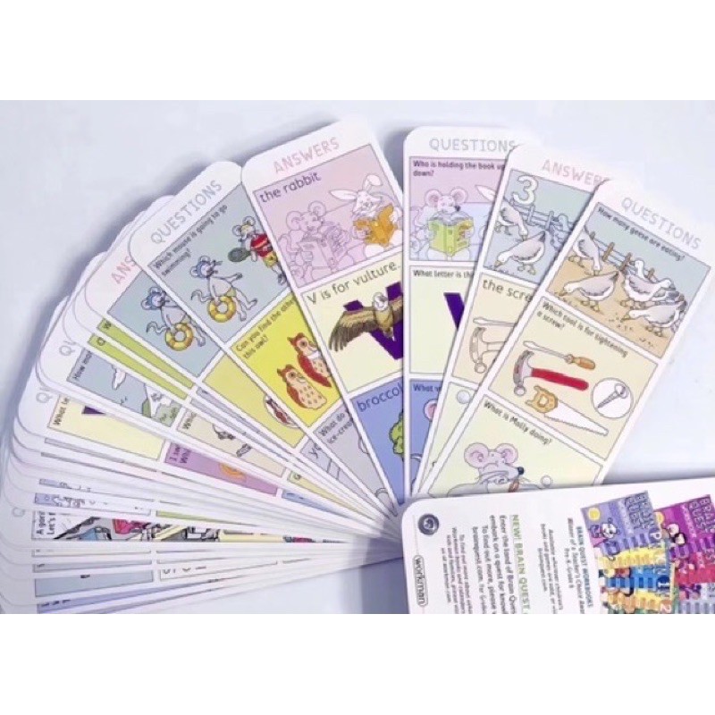 Brain quest card - activity book