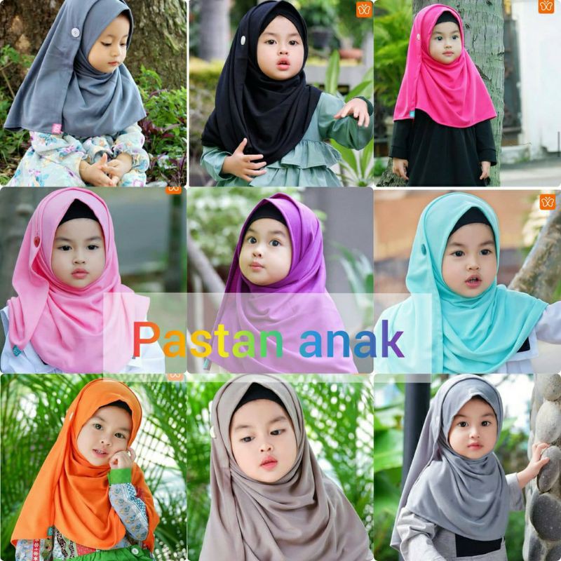 Pastan anak pashmina instan ana ceruty