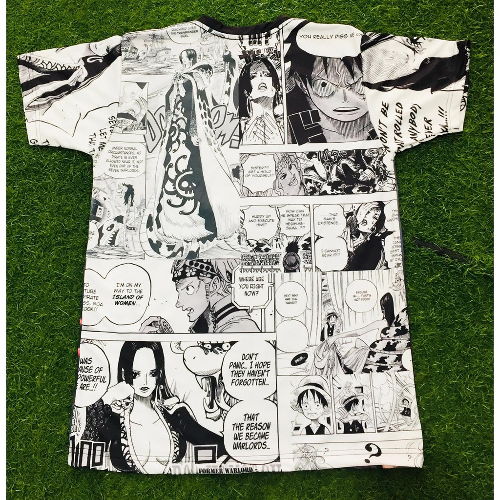 Tshirt Boa Hancock Shicibukai One Piece Anime Manga Premium Dryfit