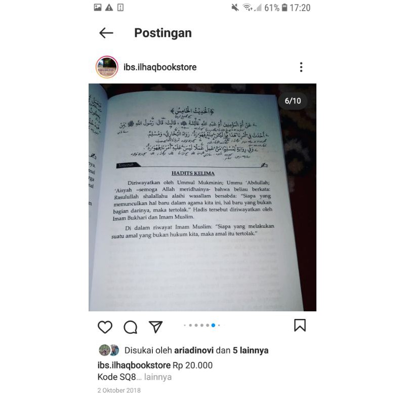 Terjemah arbain nawawi lengkap makna pesantren