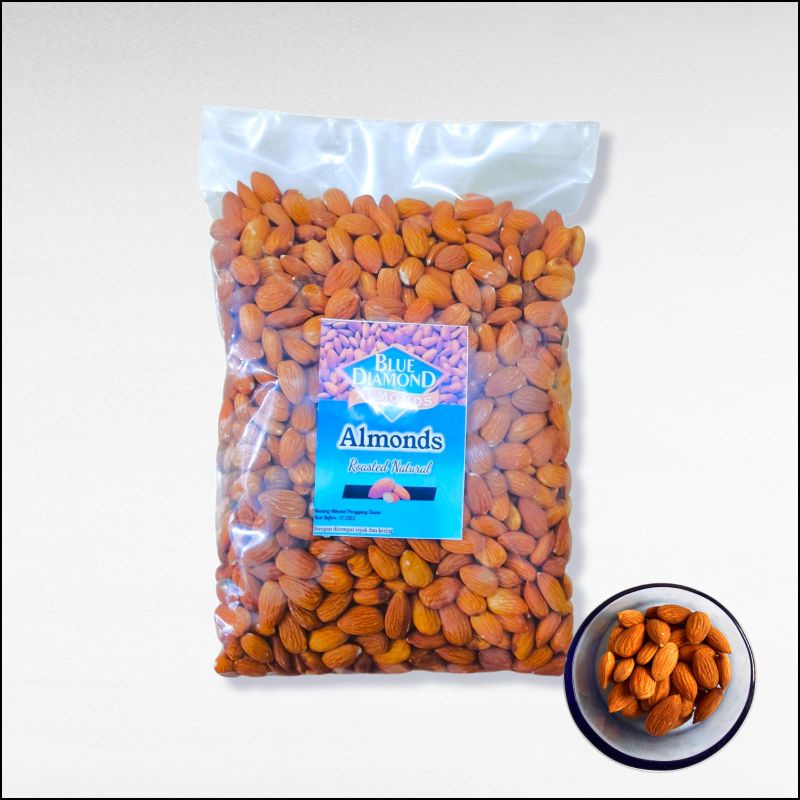 

Kacang Almond Kupas Panggang 100gr