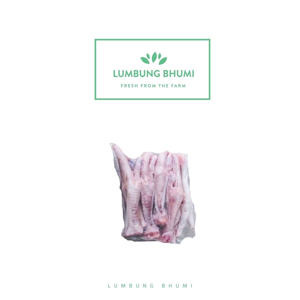 

Lumbung Bhumi - Daging Ayam Ceker 250 Gr ( Bahan Pokok )