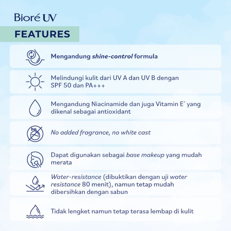 Sunscreen Biore BPOM | Biore UV Fresh &amp; Bright Sunscreen | Biore Fresh &amp; Bright  UV SPF 50 PA+++ | Sunscreen Biore Oil Control | Sunscreen Biore Instant Cover | Sunscreen Biore | Sunscreen viral | Biore SPF 50 | Biore