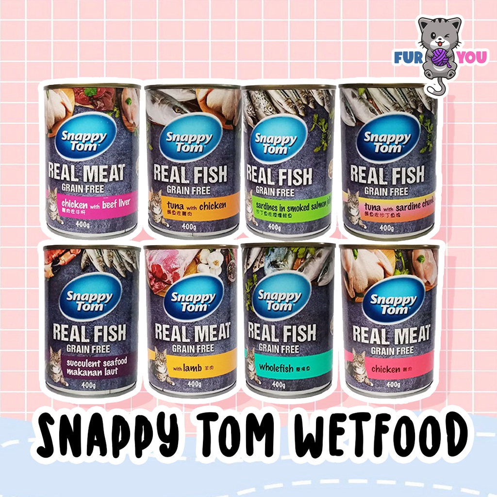 Snappy Tom Kaleng Wetfood Kucing