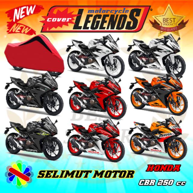 selimut cover motor CBR 250 cc/sarung motor/mantel motor/jas motor/penutup body cover motor CBR 250