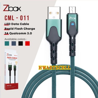 CML011 LED KABEL DATA MICRO USB FLASH CHARGE 3A QUALCOMM 3.0 (MICRO LED) FAST CHARGING FAST CHARGER