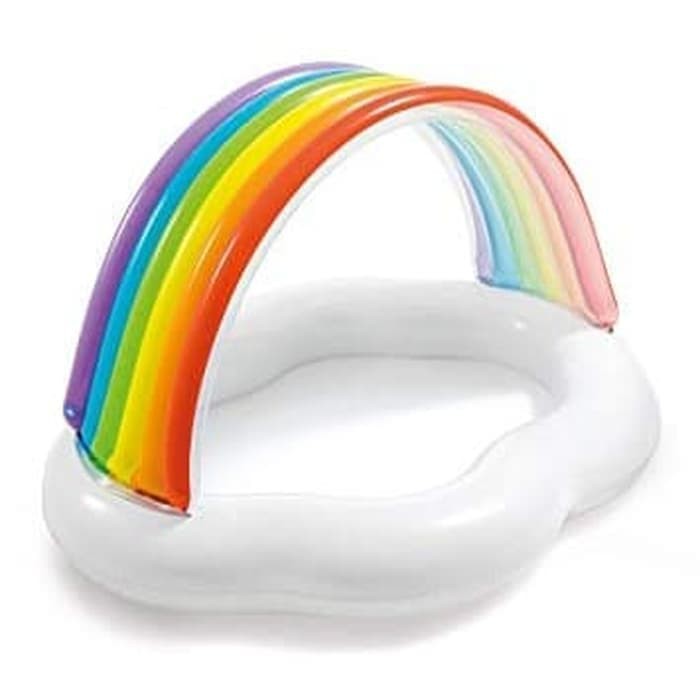 Intex kolam renang - intex kolam anak - kolam rainbow 57141