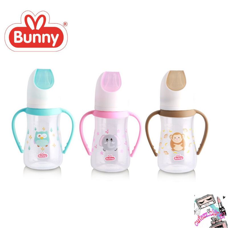 ☃️Cutezz_Ching1☃️Lusty Bunny Feeding Bottle Botol Susu With Handle