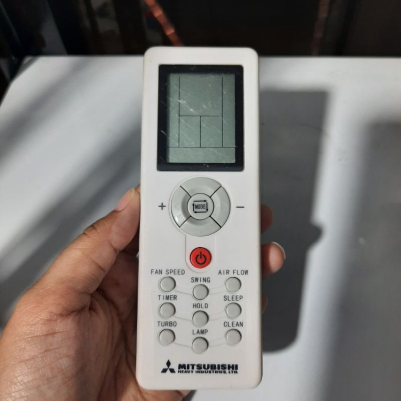 REMOTE REMOT AC MITSUBISHI ZH/GT-01 ORIGINAL ASLI