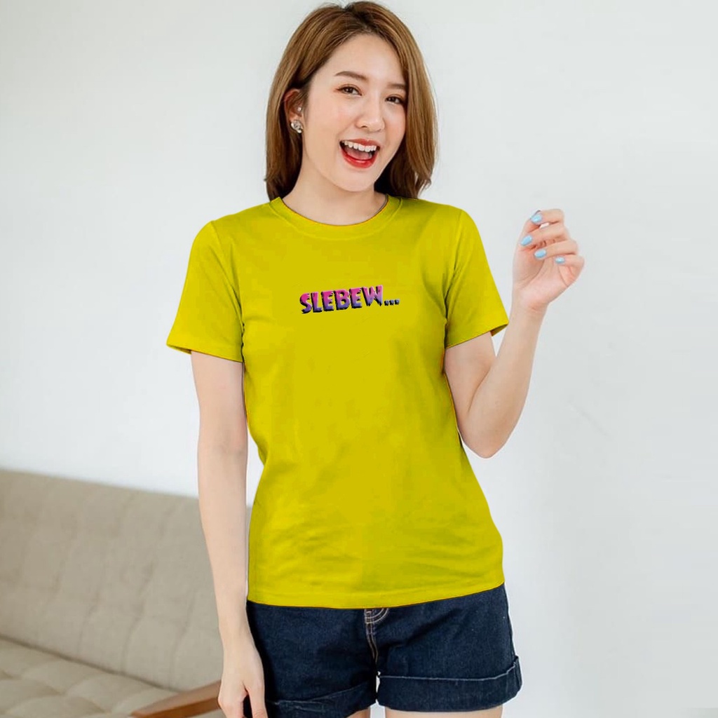 ISANNY SIZE.S M L XL XXL 2209-00047 KAOS OBLONG / KAOS CEWEK / ATASAN WANITA / SLEBEW / READY STOCK