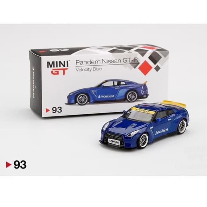 Minigt Mini Gt Nissan Gtr Pandem Velocity Blue R35 Ducktail - Termurah 