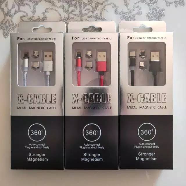 COD Kabel Data / Charger USB Magnetik Quick Charge fast apple  iPhone USB Micro Oppo Samsung xiaomi