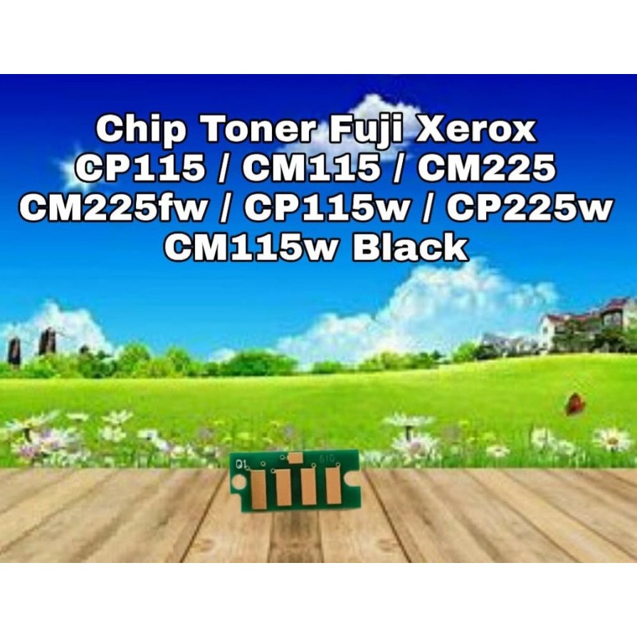Chip Toner Fuji Xerox CP115 CM115 CM225 CP115 CP115w CM225fw CM115w Color CMYK