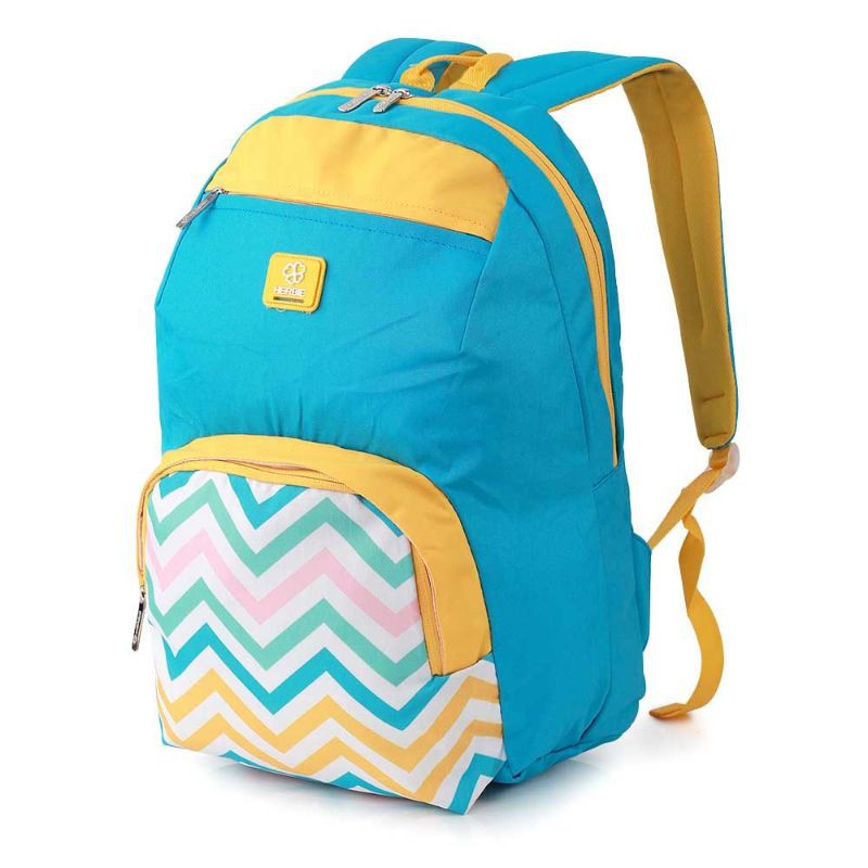 Herbie - Tas Backpack Wanita Terbaru Biru Tosca | Tas Ransel Punggung Cantik Original | Tas Gendong Perempuan | Tas Sekolah Kuliah Kerja Premium Bahan Cordura