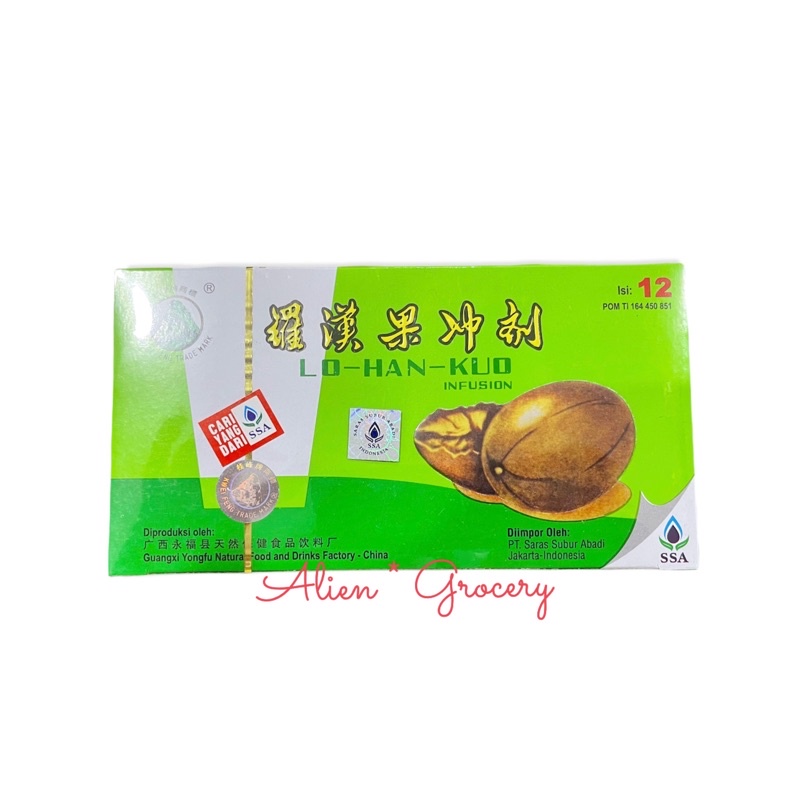 

Lo Han Kuo Luo Han Kuo Infusion Kotak Pereda Panas Dalam