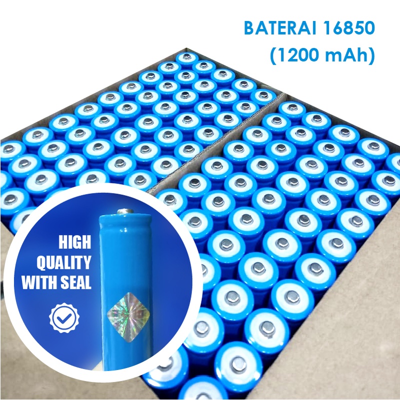 Baterai VTC 18650  Battery Batre 8650 baterai 1200mAh