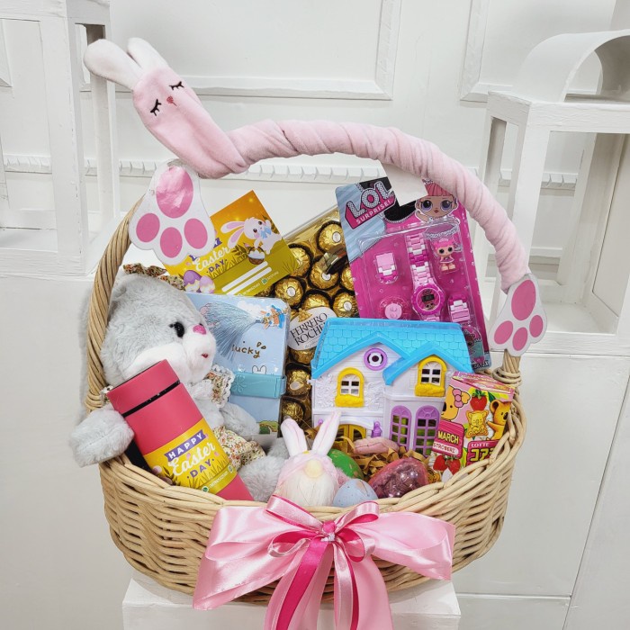 

Paket dekorasi box hampers easter bunny eggs kelinci telur paskah 69